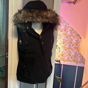 Eddie Bauer hooded vest